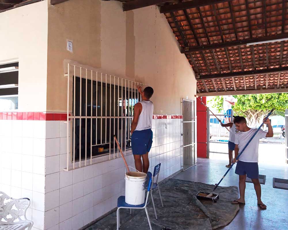 A O C Vico Social Da Marinha Revitaliza Escola Estadual Almirante