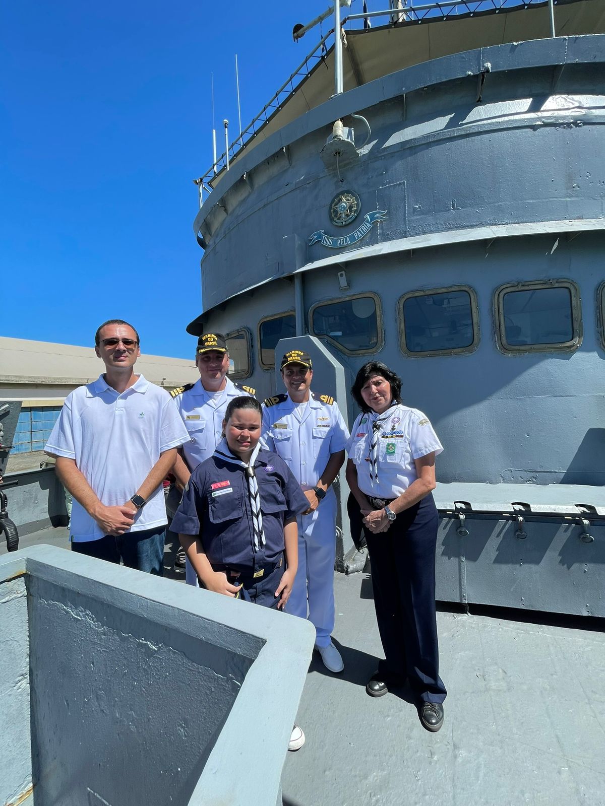 UMA JORNADA PELA HISTÓRIA NAVAL ESCOTEIROS DO MAR VISITAM A CORVETA